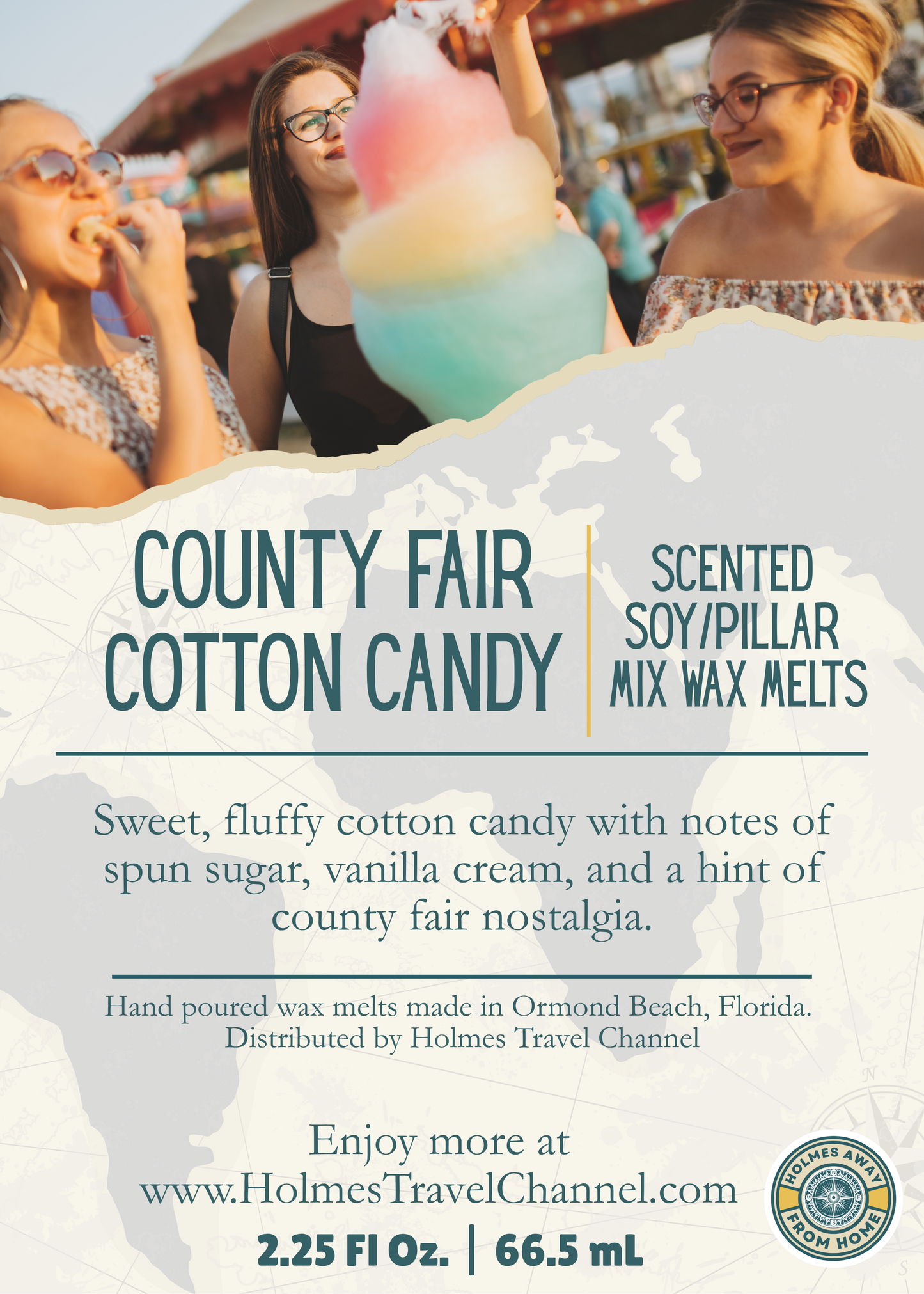 County Fair Cotton Candy Scented Wax Melts