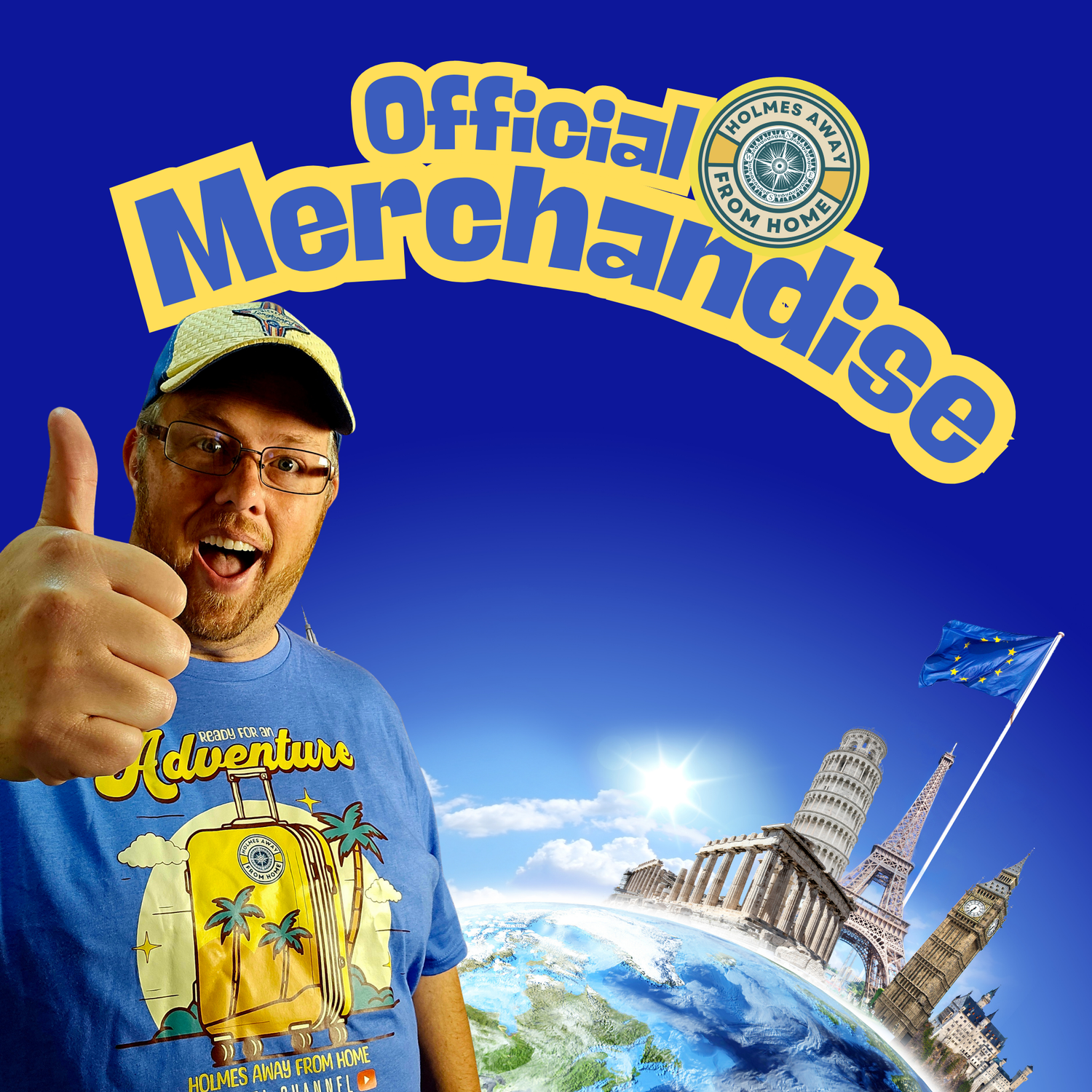 Holmes Away From Home Travel Channel Merch