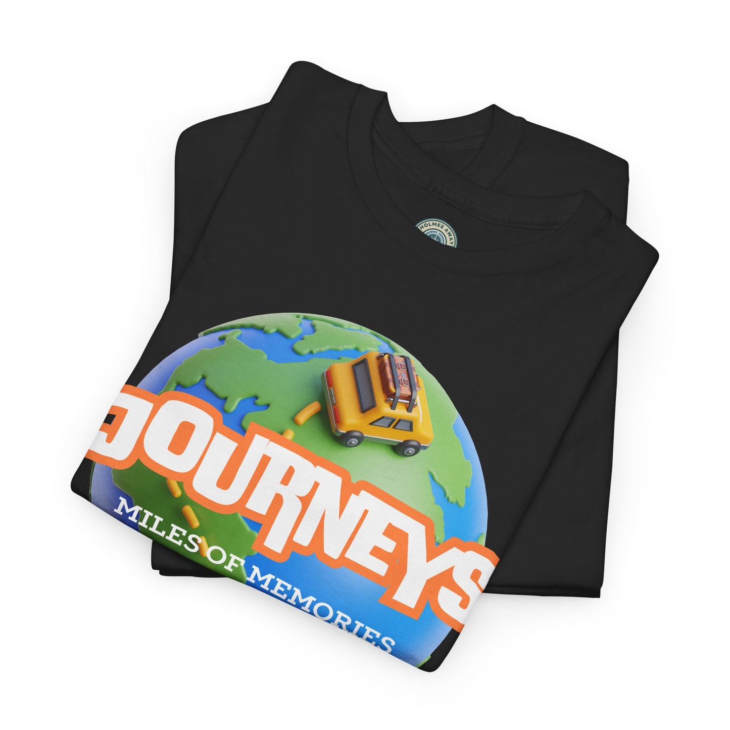 “Journeys” Official Series Logo Tee – Holmes Away From Home Travel Channel