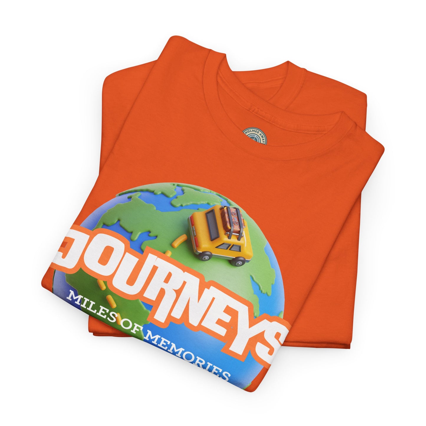 “Journeys” Official Series Logo Tee – Holmes Away From Home Travel Channel