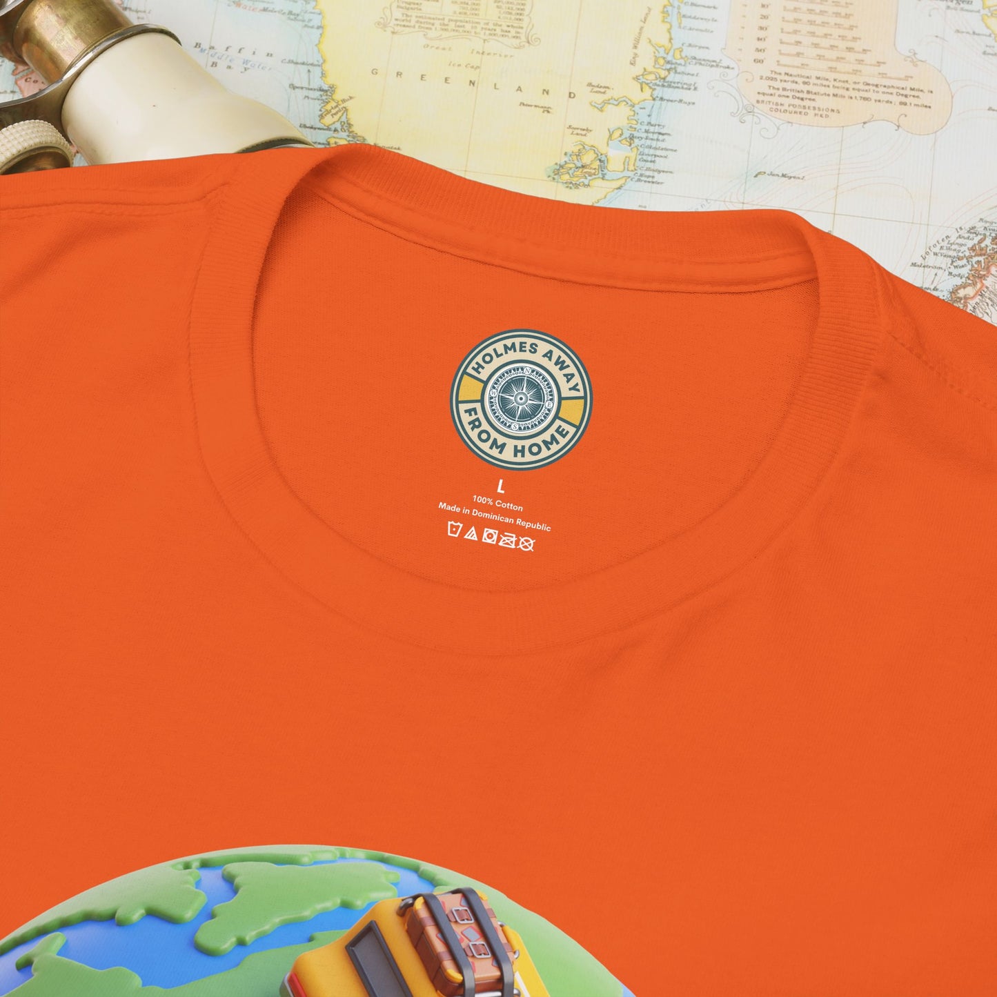“Journeys” Official Series Logo Tee – Holmes Away From Home Travel Channel