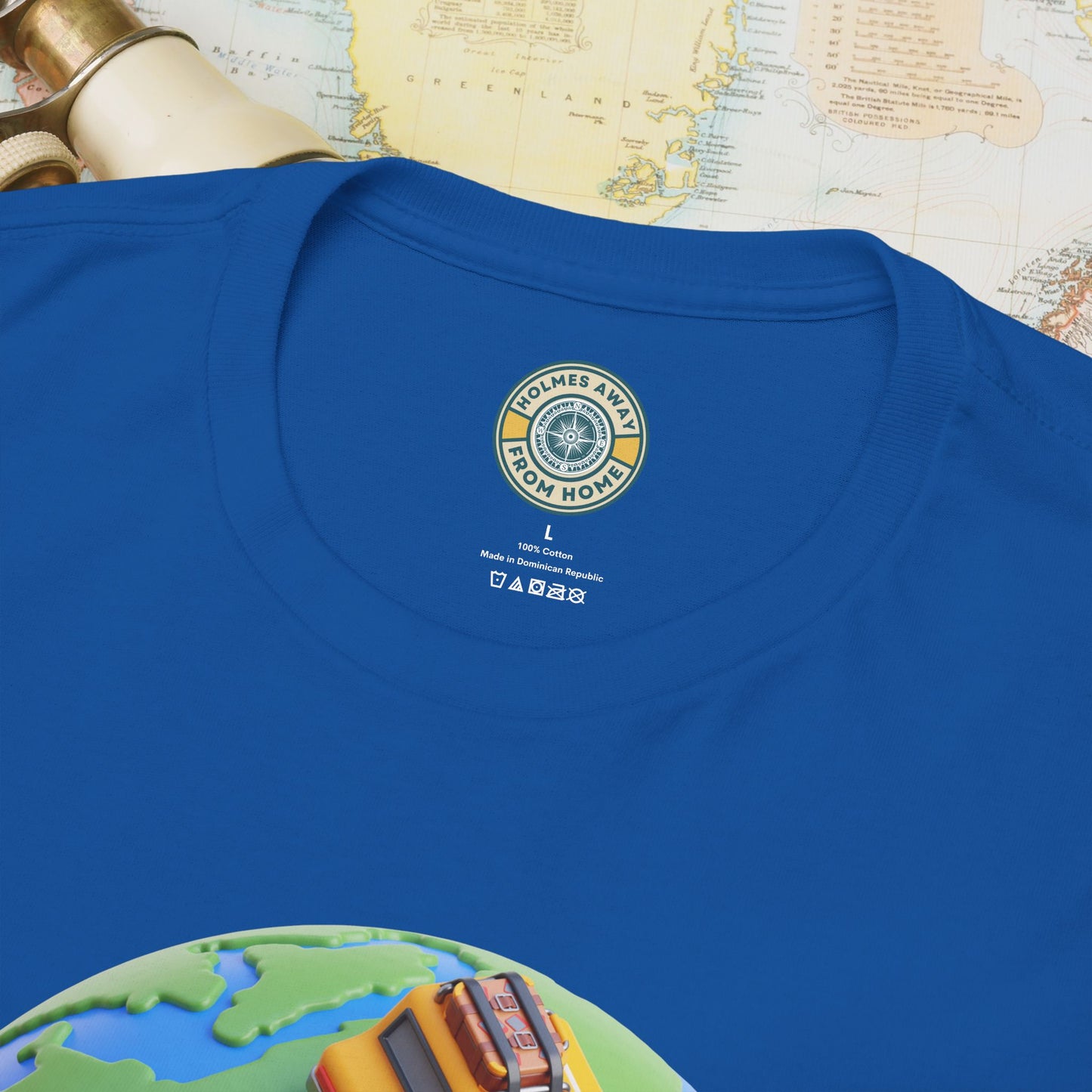 “Journeys” Official Series Logo Tee – Holmes Away From Home Travel Channel