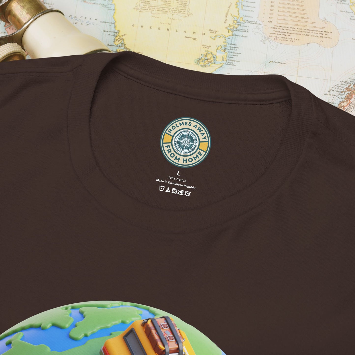 “Journeys” Official Series Logo Tee – Holmes Away From Home Travel Channel