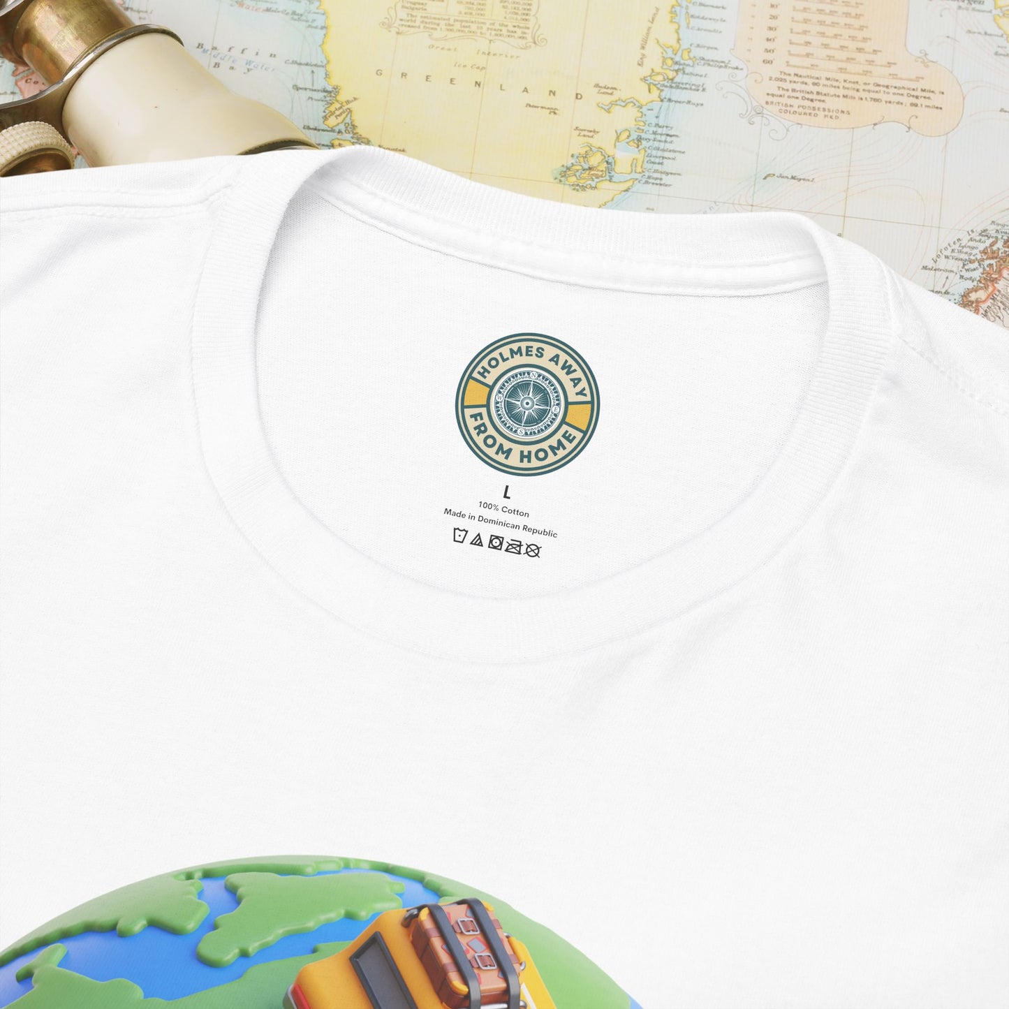 “Journeys” Official Series Logo Tee – Holmes Away From Home Travel Channel