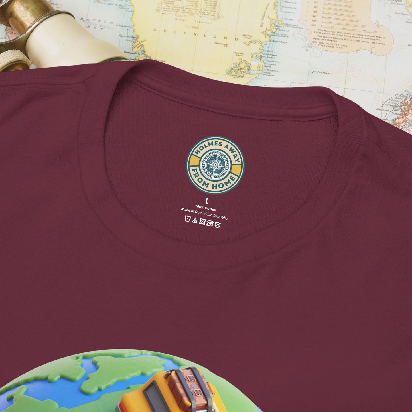 “Journeys” Official Series Logo Tee – Holmes Away From Home Travel Channel