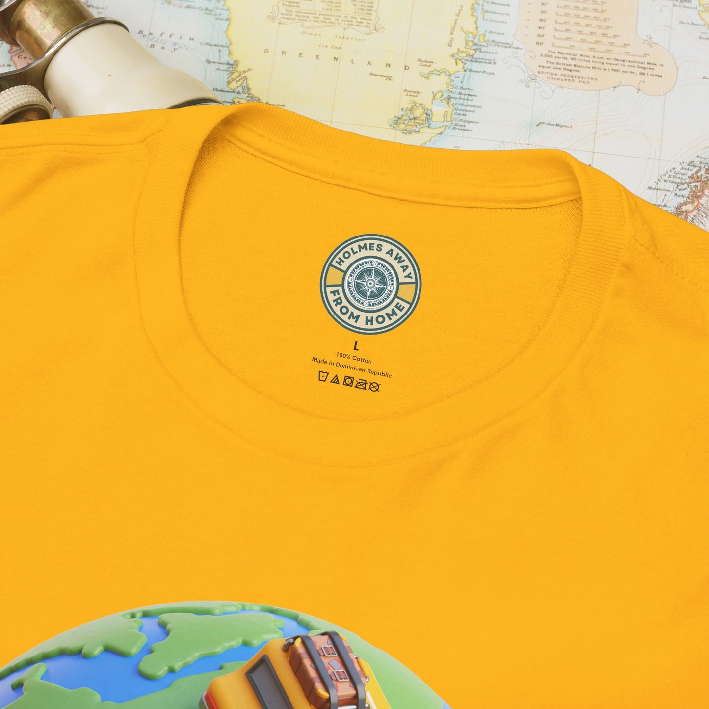 “Journeys” Official Series Logo Tee – Holmes Away From Home Travel Channel