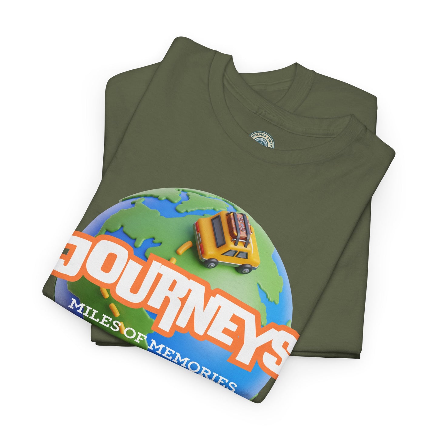 “Journeys” Official Series Logo Tee – Holmes Away From Home Travel Channel