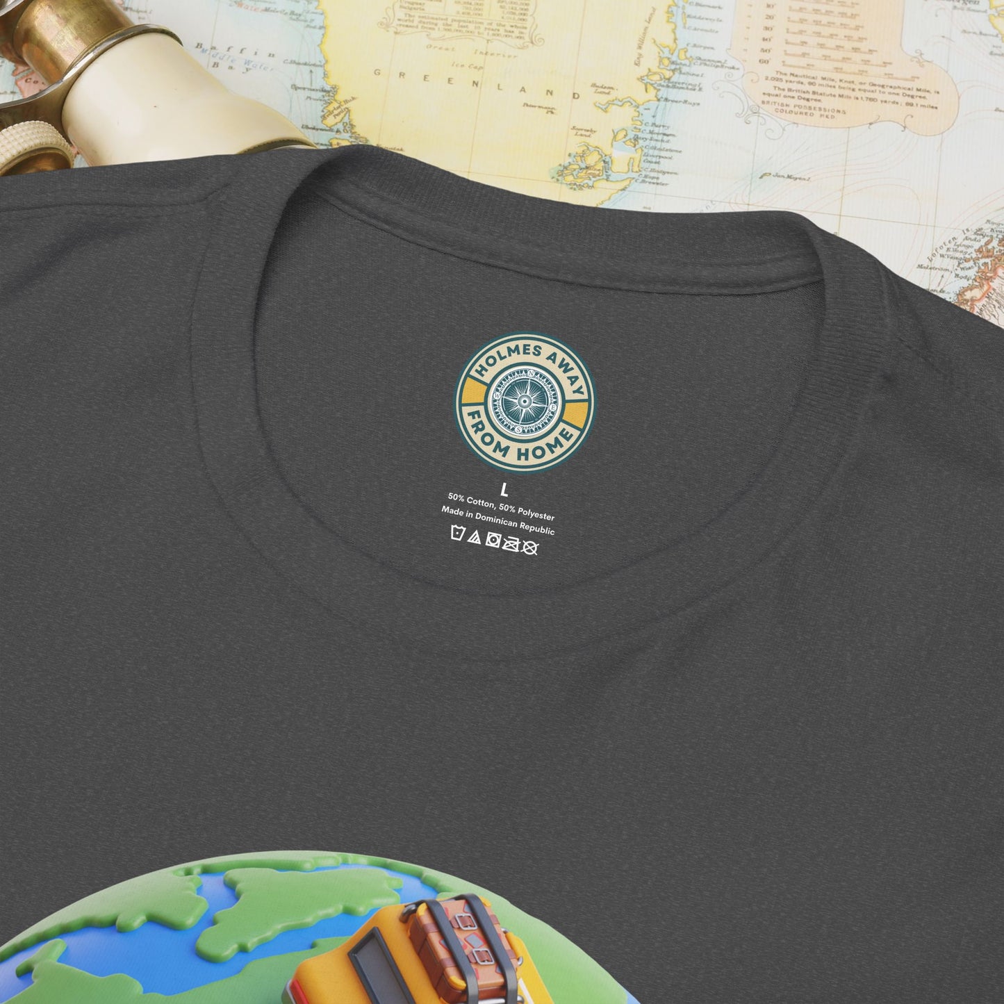 “Journeys” Official Series Logo Tee – Holmes Away From Home Travel Channel
