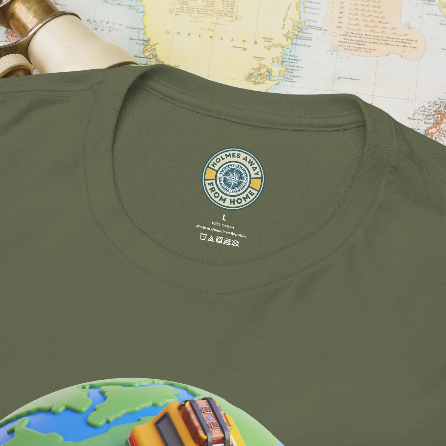 “Journeys” Official Series Logo Tee – Holmes Away From Home Travel Channel