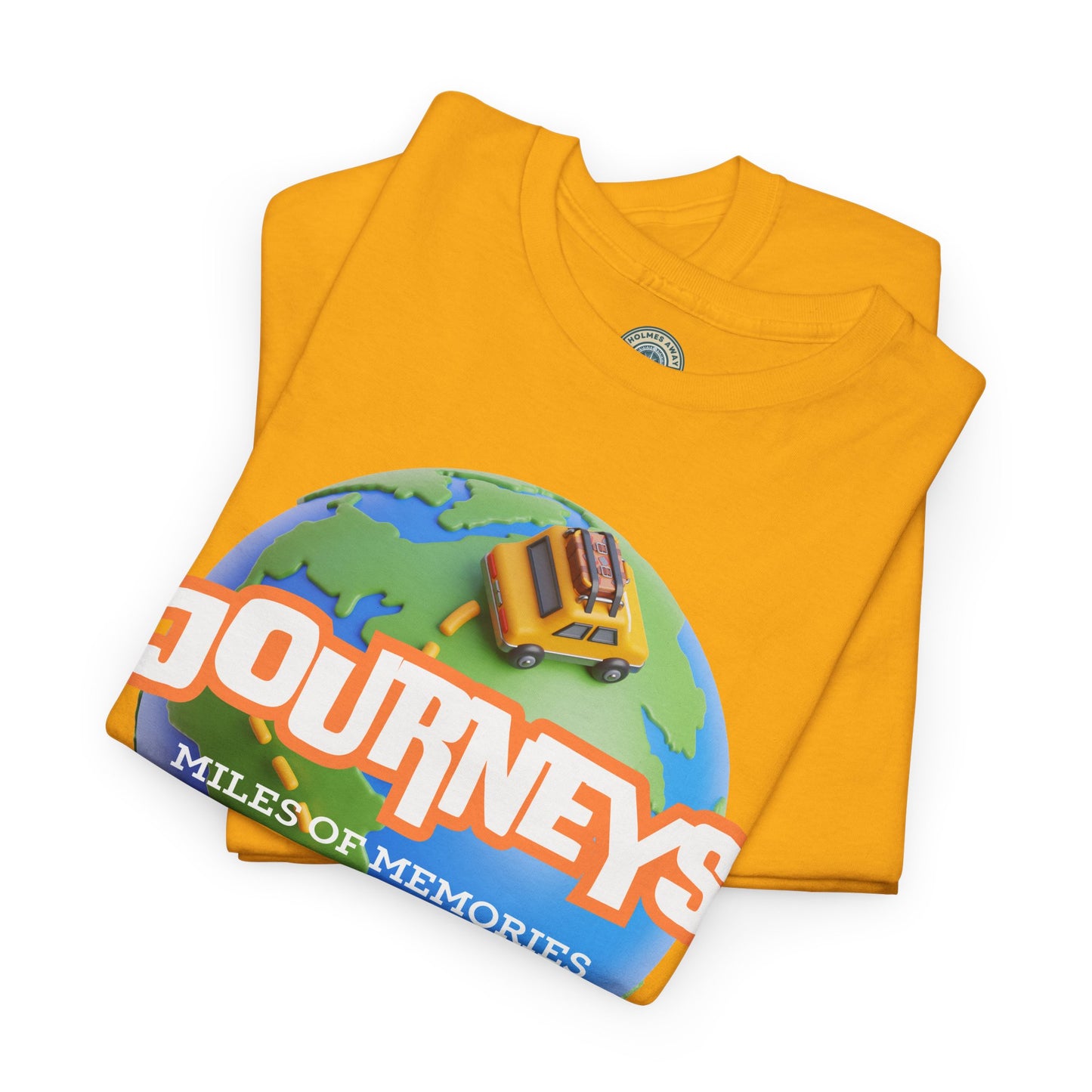 “Journeys” Official Series Logo Tee – Holmes Away From Home Travel Channel