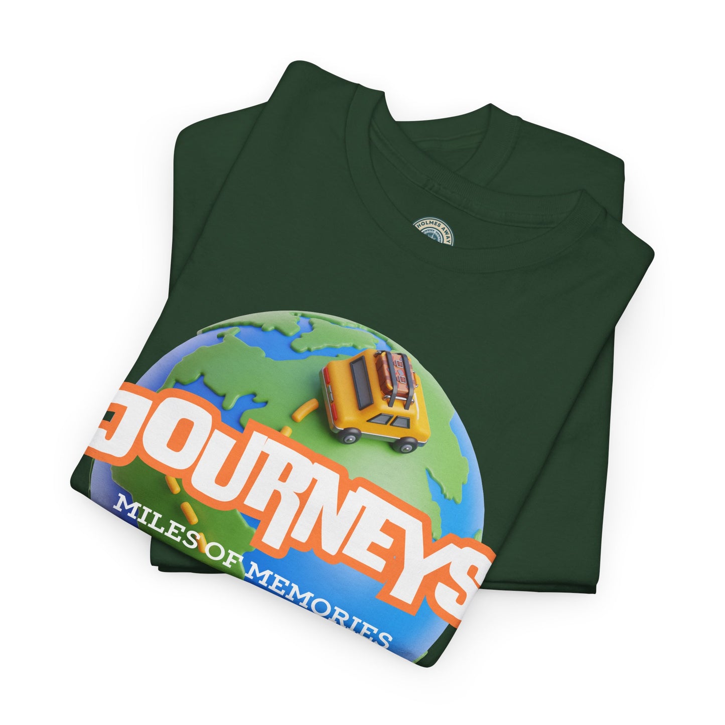 “Journeys” Official Series Logo Tee – Holmes Away From Home Travel Channel