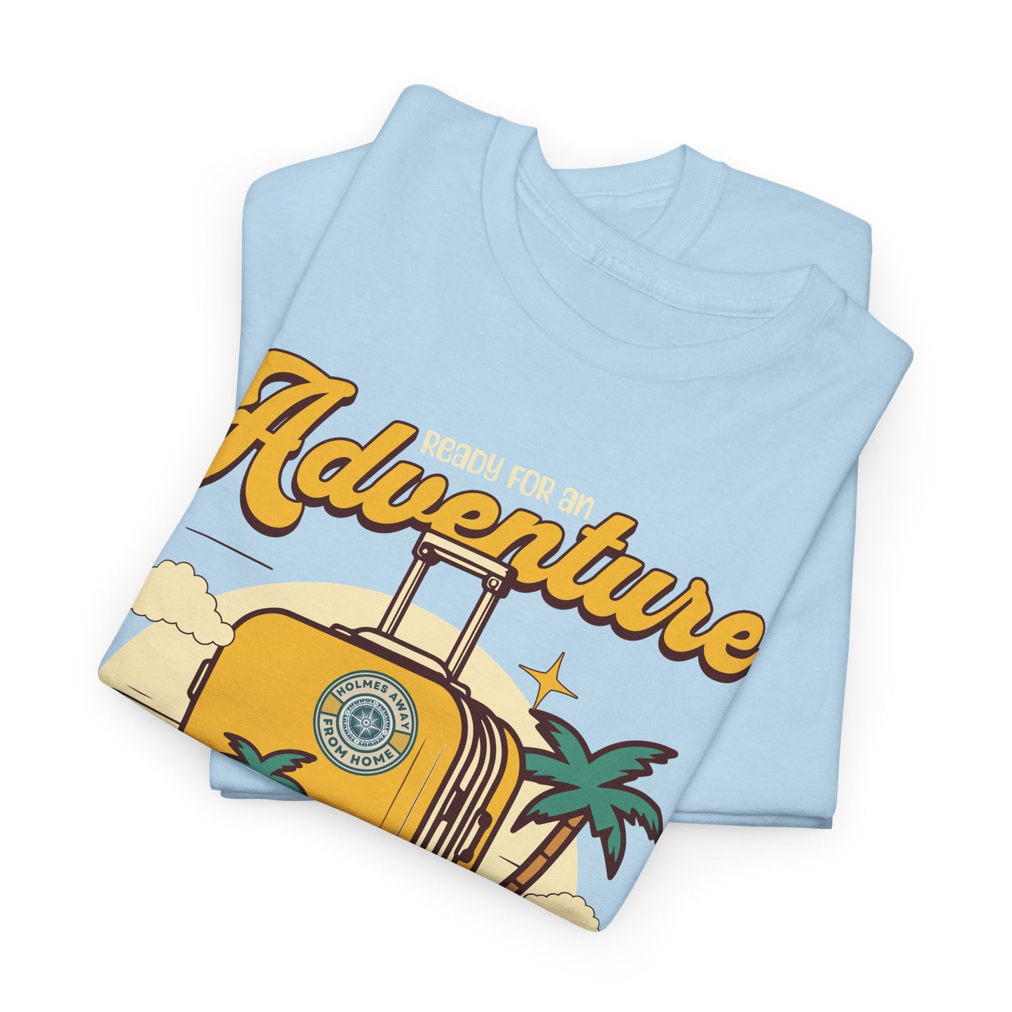 Holmes Away From Home “Adventure” Travel Tee – Official Channel Merchandise