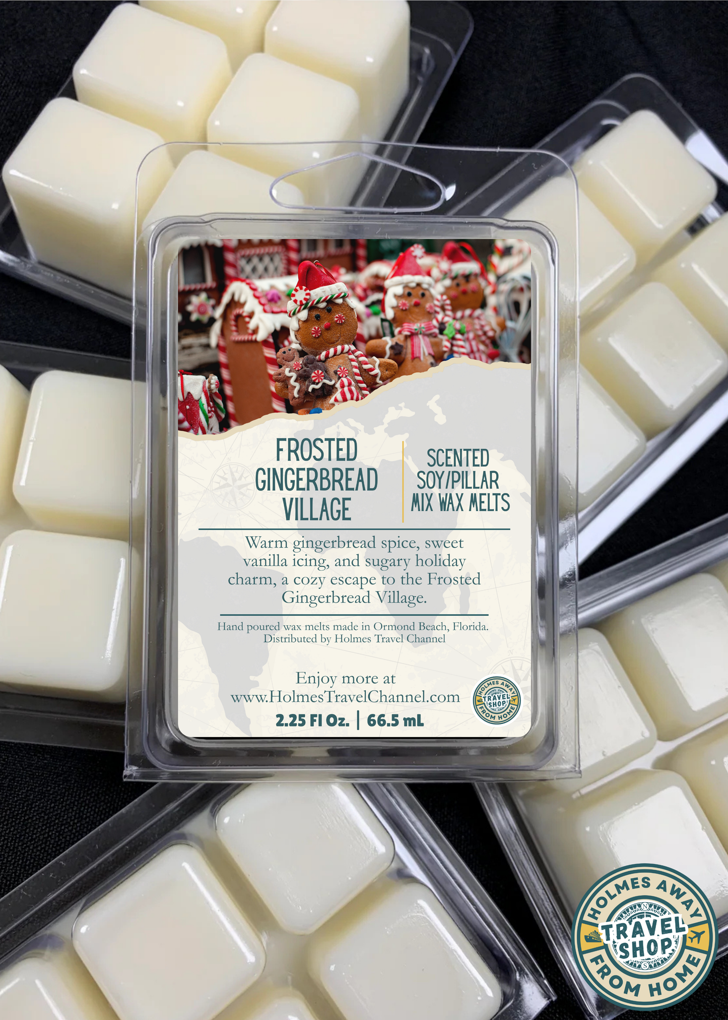 Frosted Gingerbread Village Scented Wax Melts