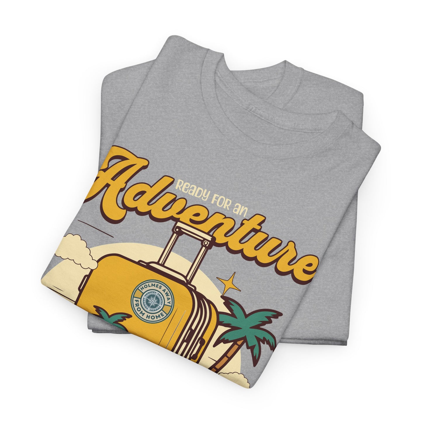 Holmes Away From Home “Adventure” Travel Tee – Official Channel Merchandise