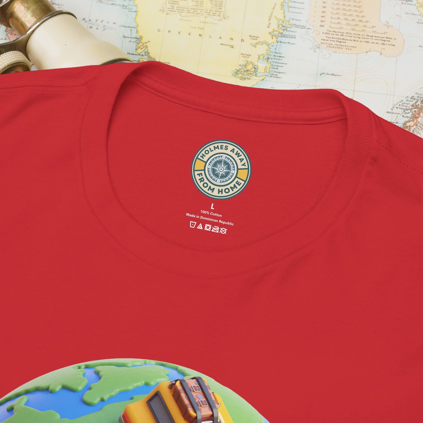 “Journeys” Official Series Logo Tee – Holmes Away From Home Travel Channel