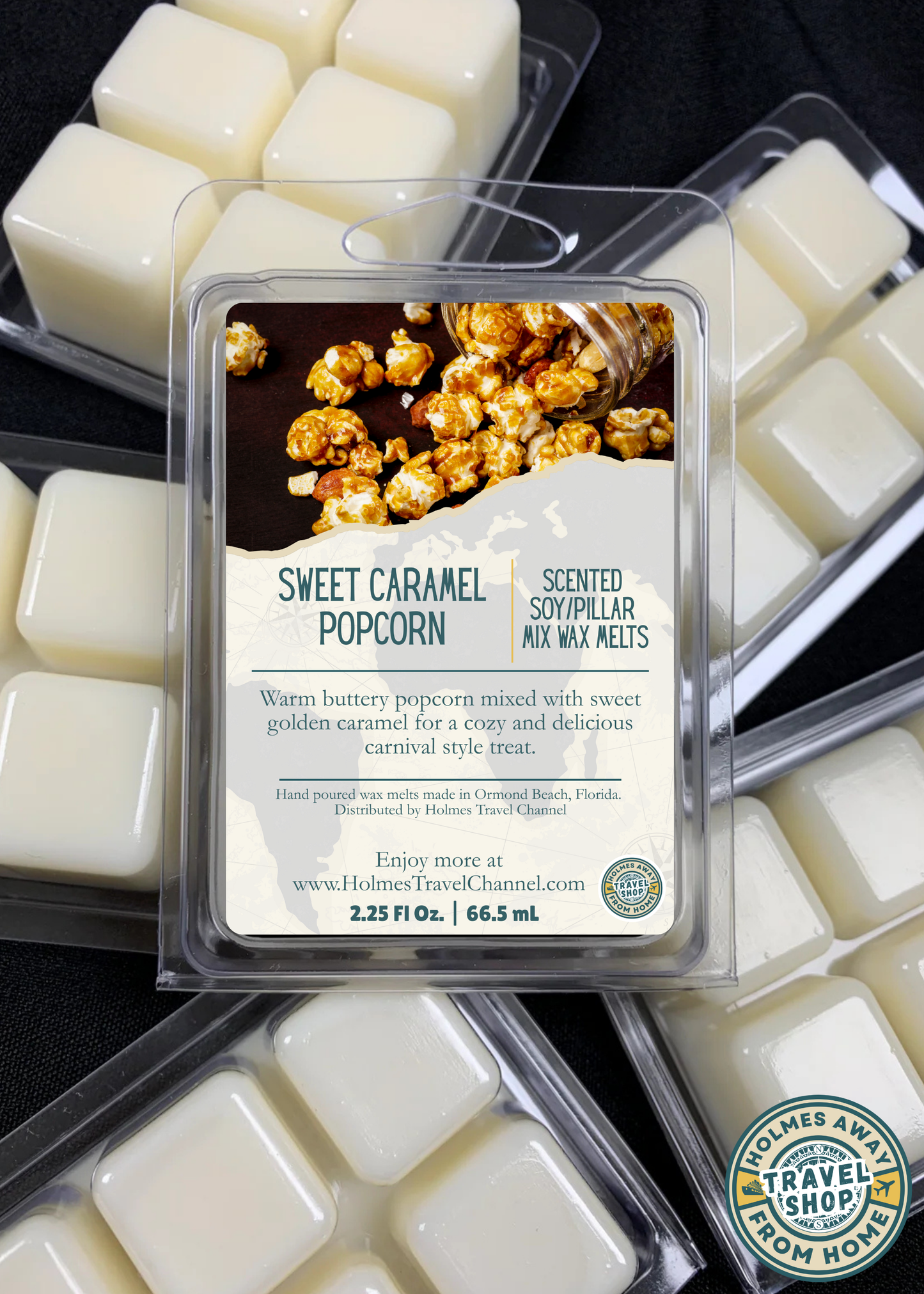 Sweet Caramel Popcorn Scented Wax Melts