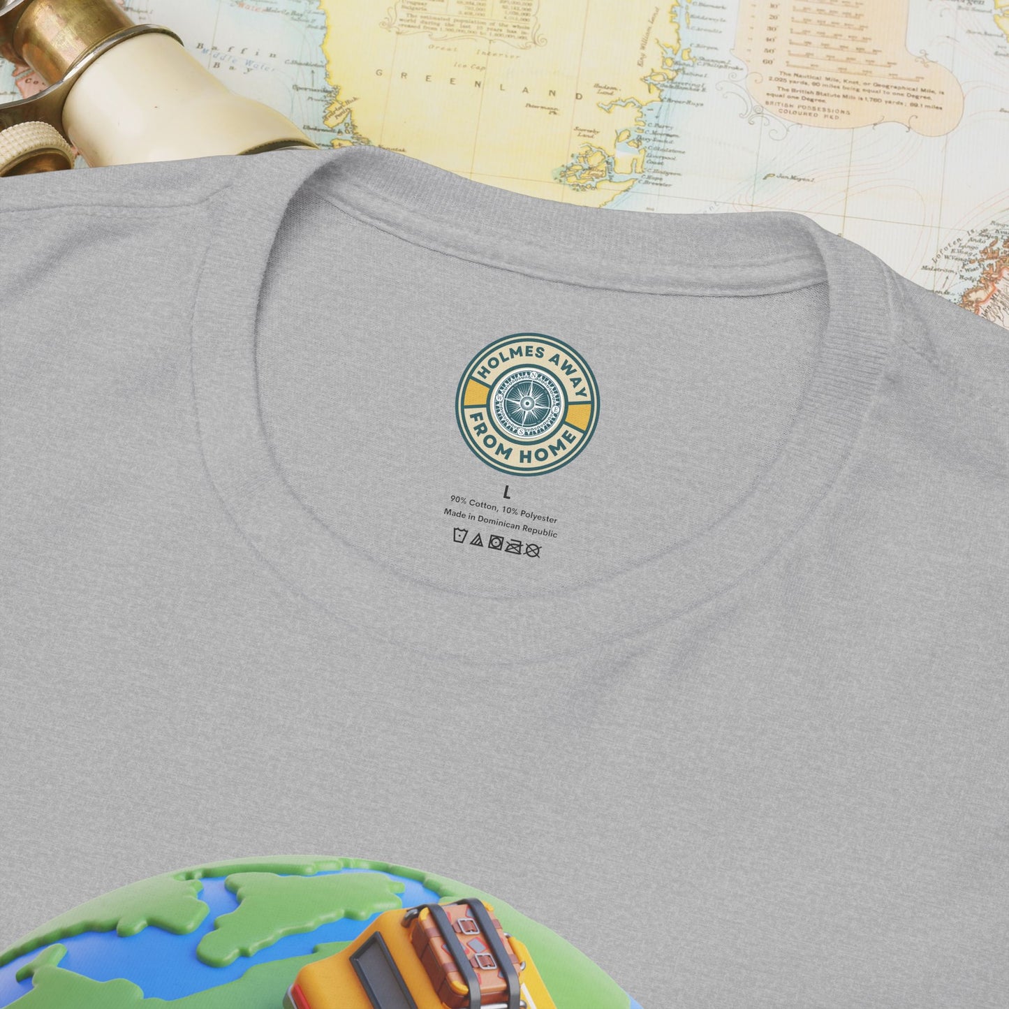 “Journeys” Official Series Logo Tee – Holmes Away From Home Travel Channel
