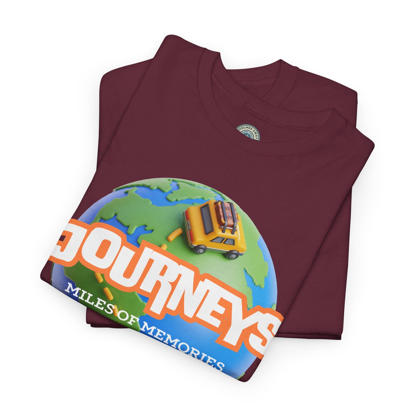 “Journeys” Official Series Logo Tee – Holmes Away From Home Travel Channel