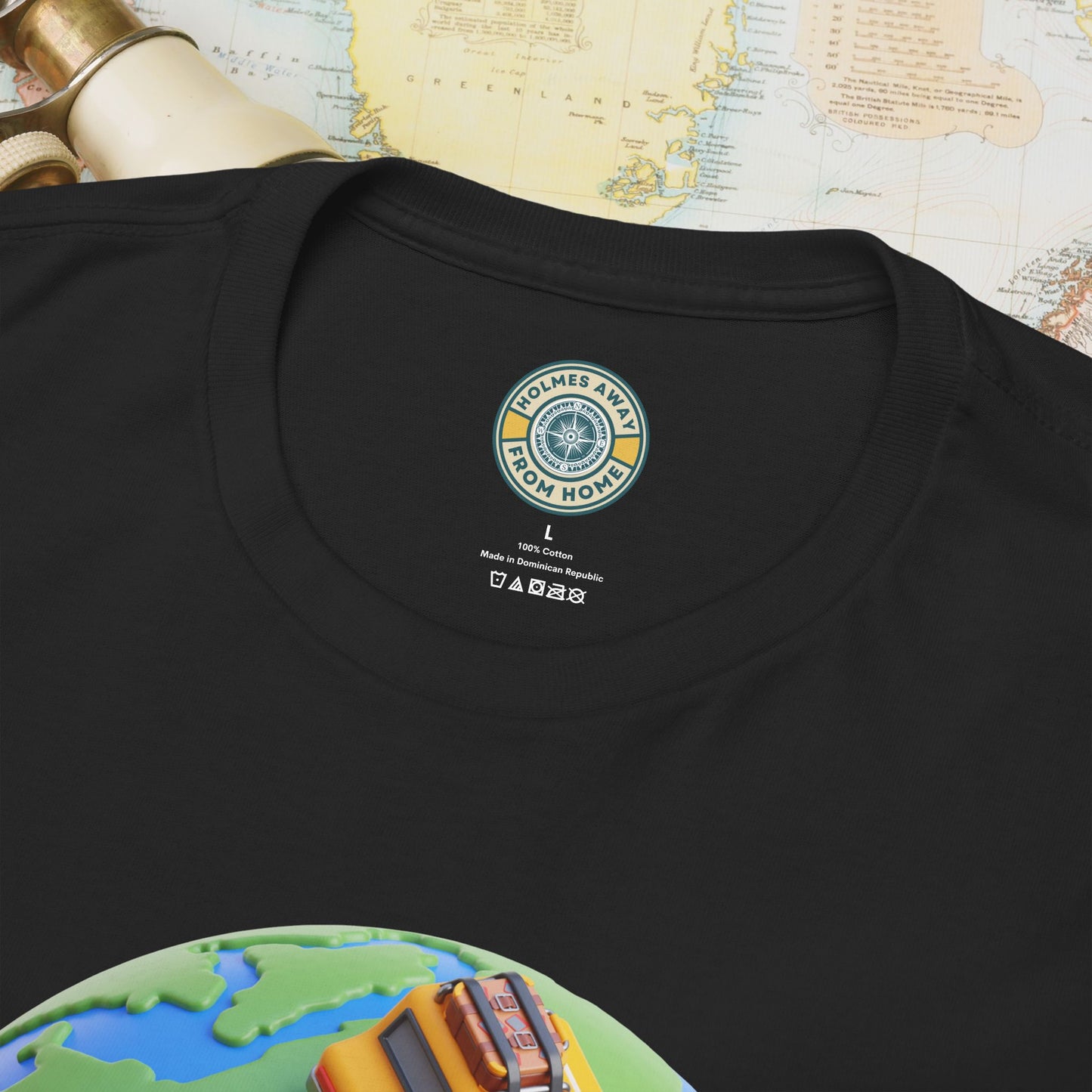 “Journeys” Official Series Logo Tee – Holmes Away From Home Travel Channel