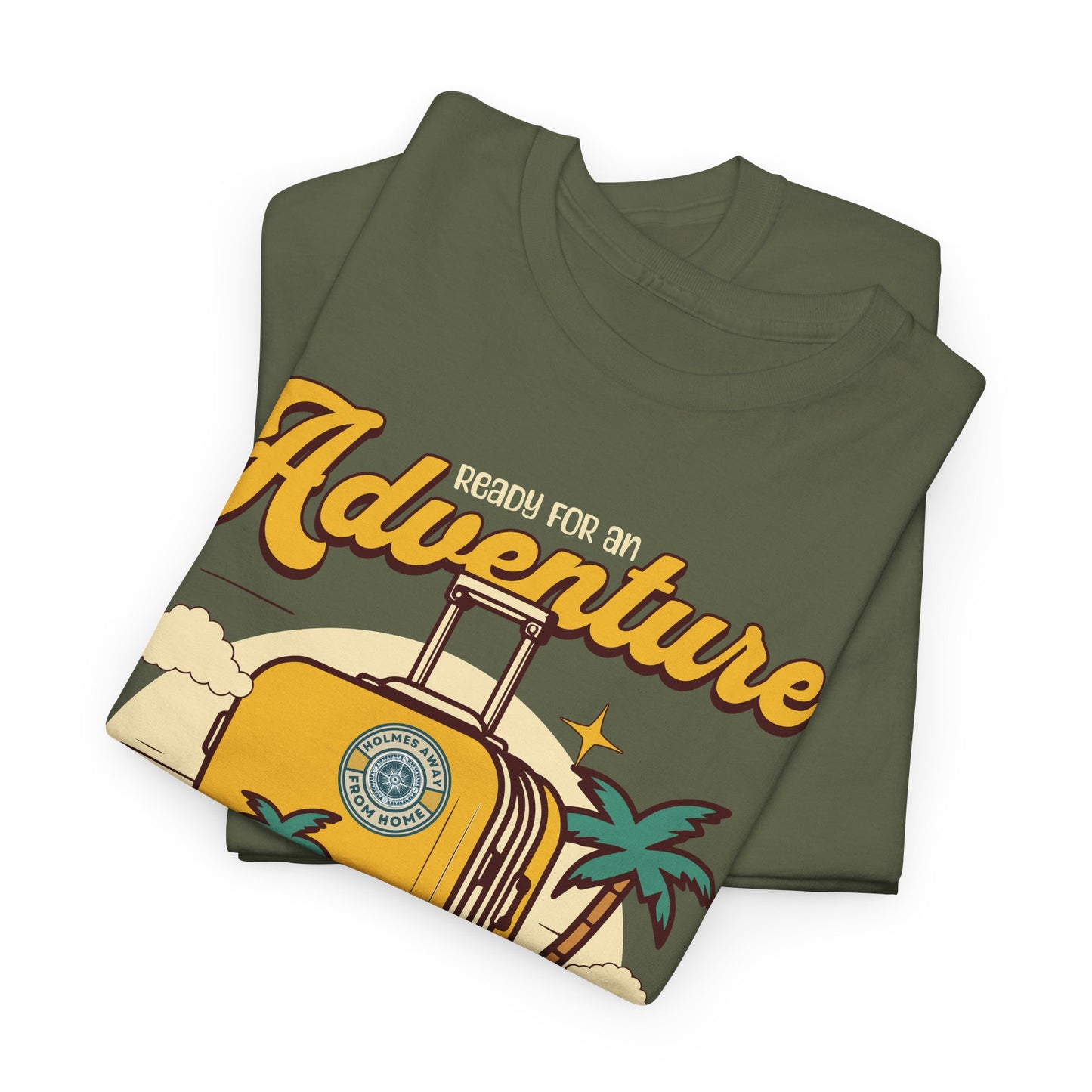 Holmes Away From Home “Adventure” Travel Tee – Official Channel Merchandise