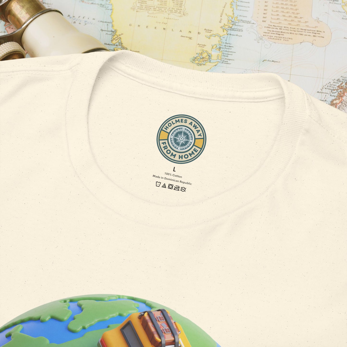 “Journeys” Official Series Logo Tee – Holmes Away From Home Travel Channel