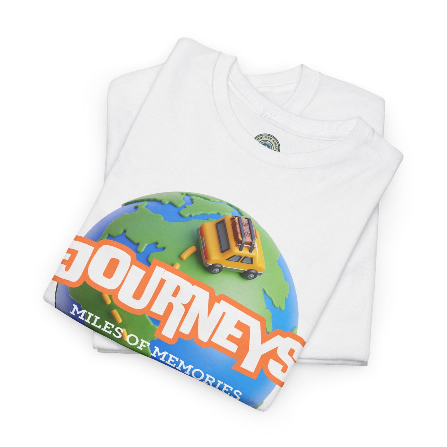 “Journeys” Official Series Logo Tee – Holmes Away From Home Travel Channel