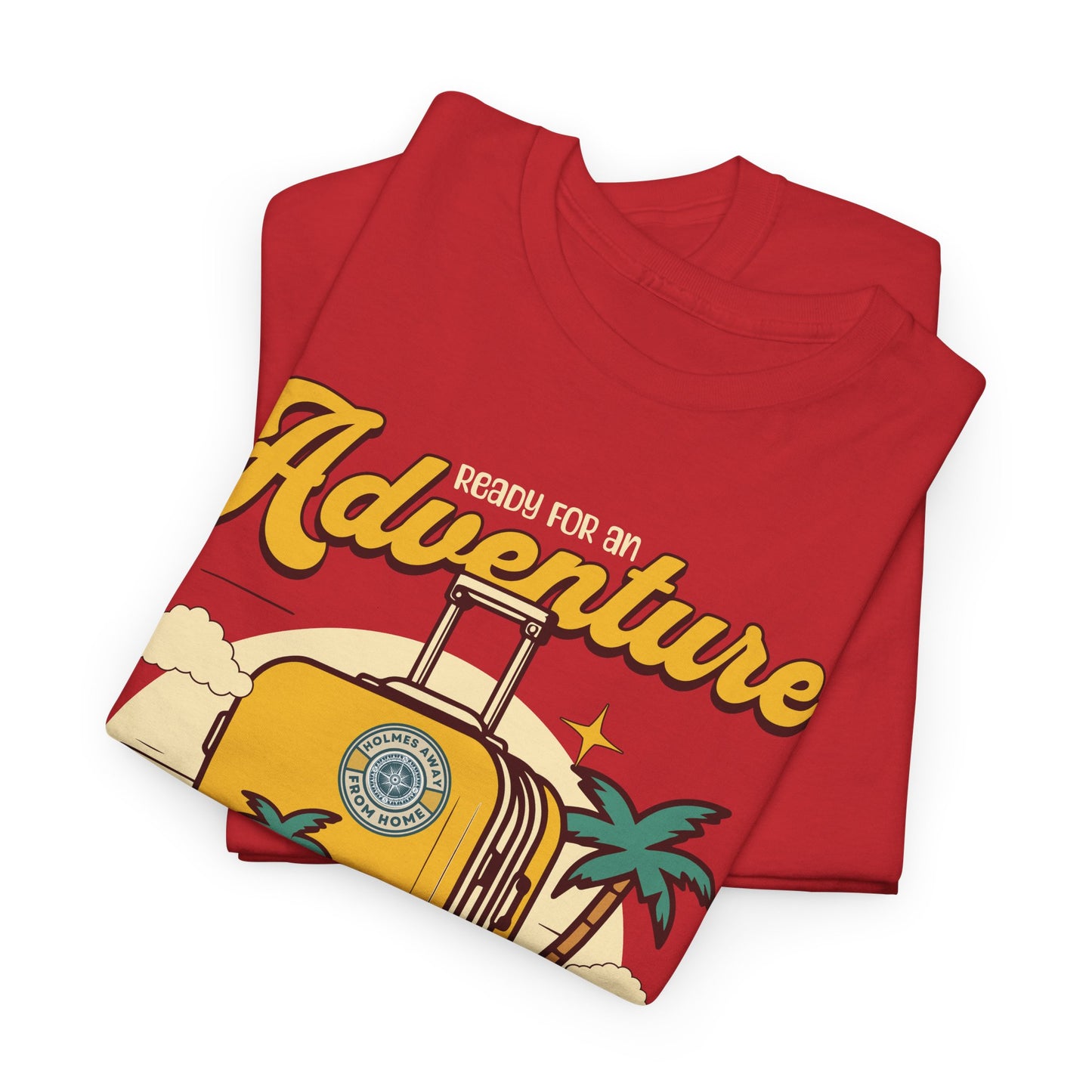 Holmes Away From Home “Adventure” Travel Tee – Official Channel Merchandise
