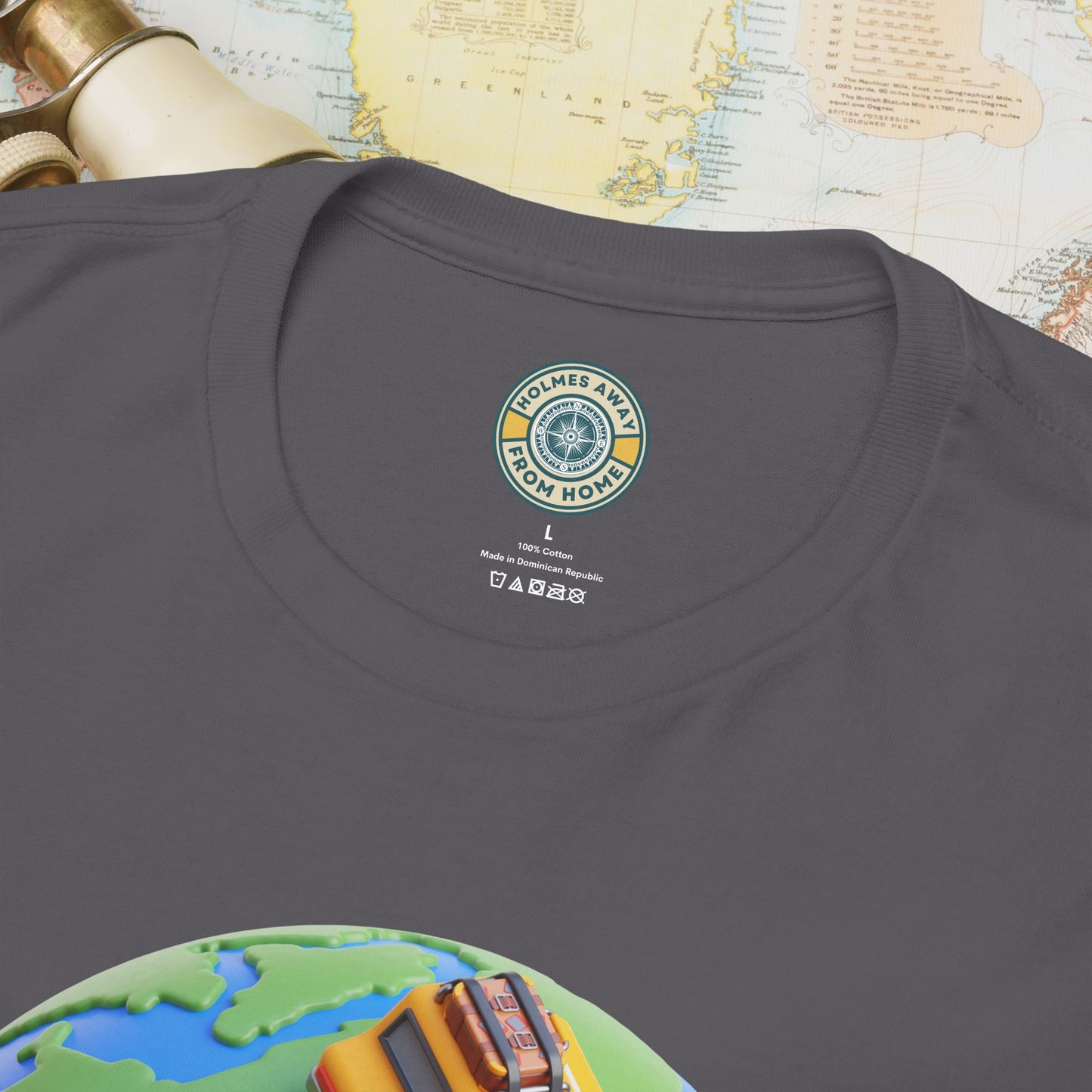 “Journeys” Official Series Logo Tee – Holmes Away From Home Travel Channel