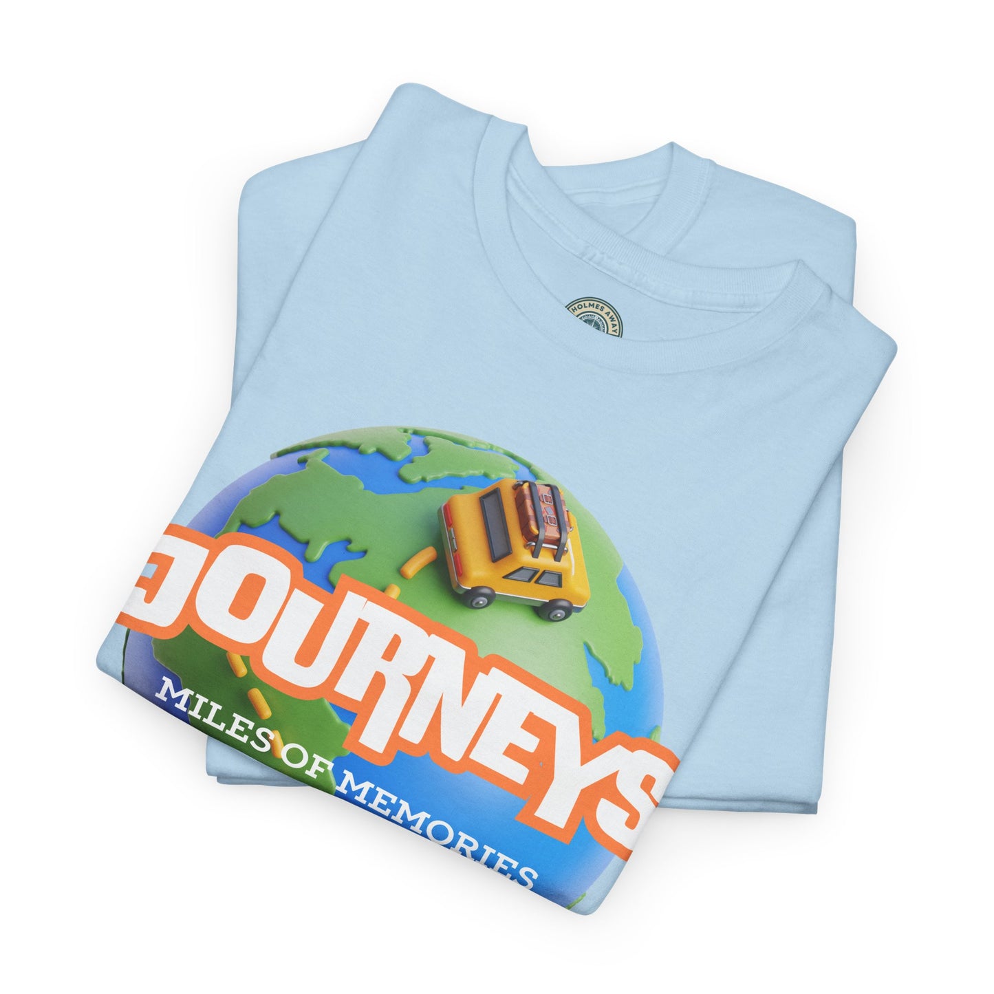 “Journeys” Official Series Logo Tee – Holmes Away From Home Travel Channel