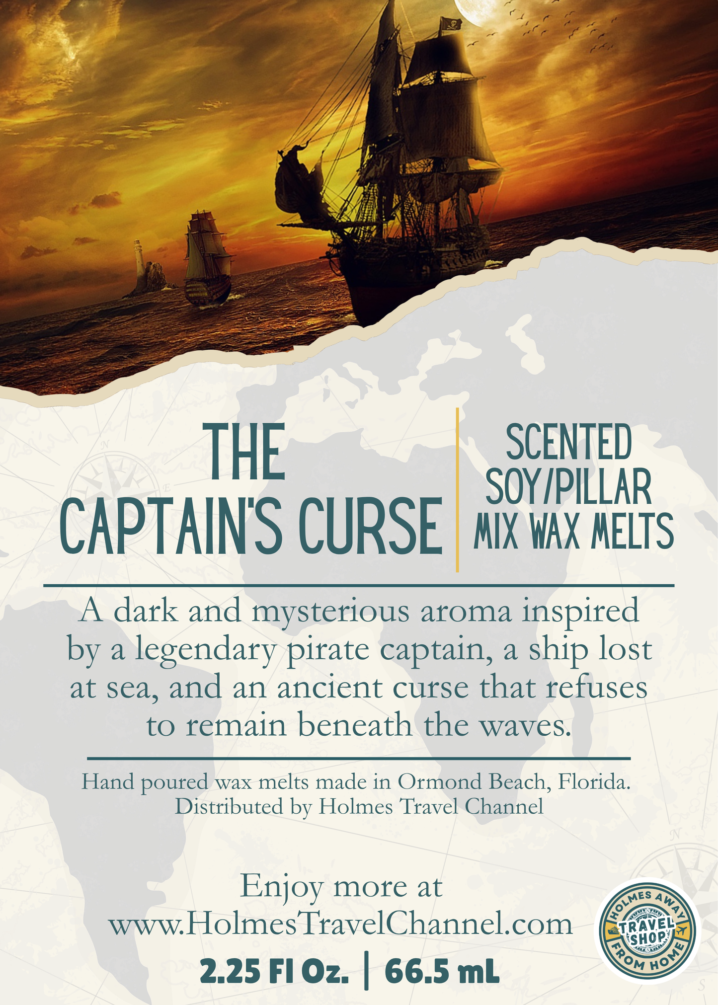 The Captain's Curse Scented Wax Melts