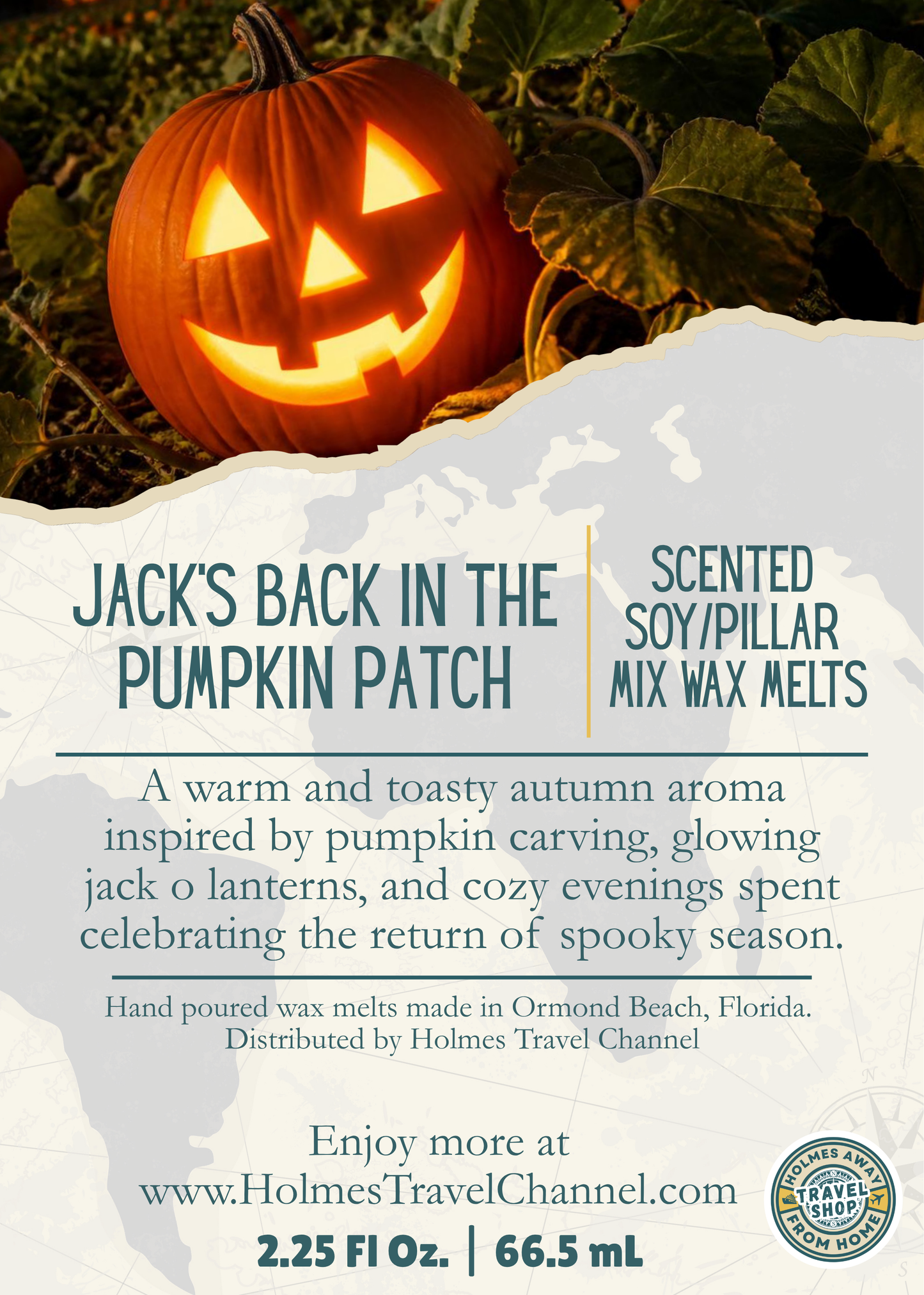 Jack’s Back in the Pumpkin Patch Scented Wax Melts
