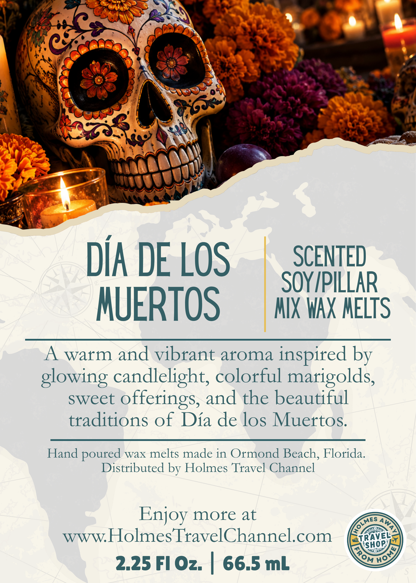 Día de los Muertos Scented Wax Melts