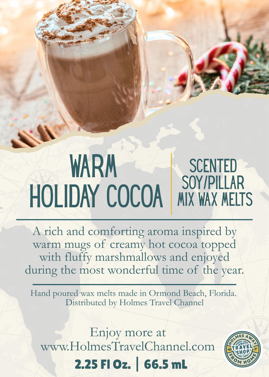 Warm Holiday Cocoa Scented Wax Melts