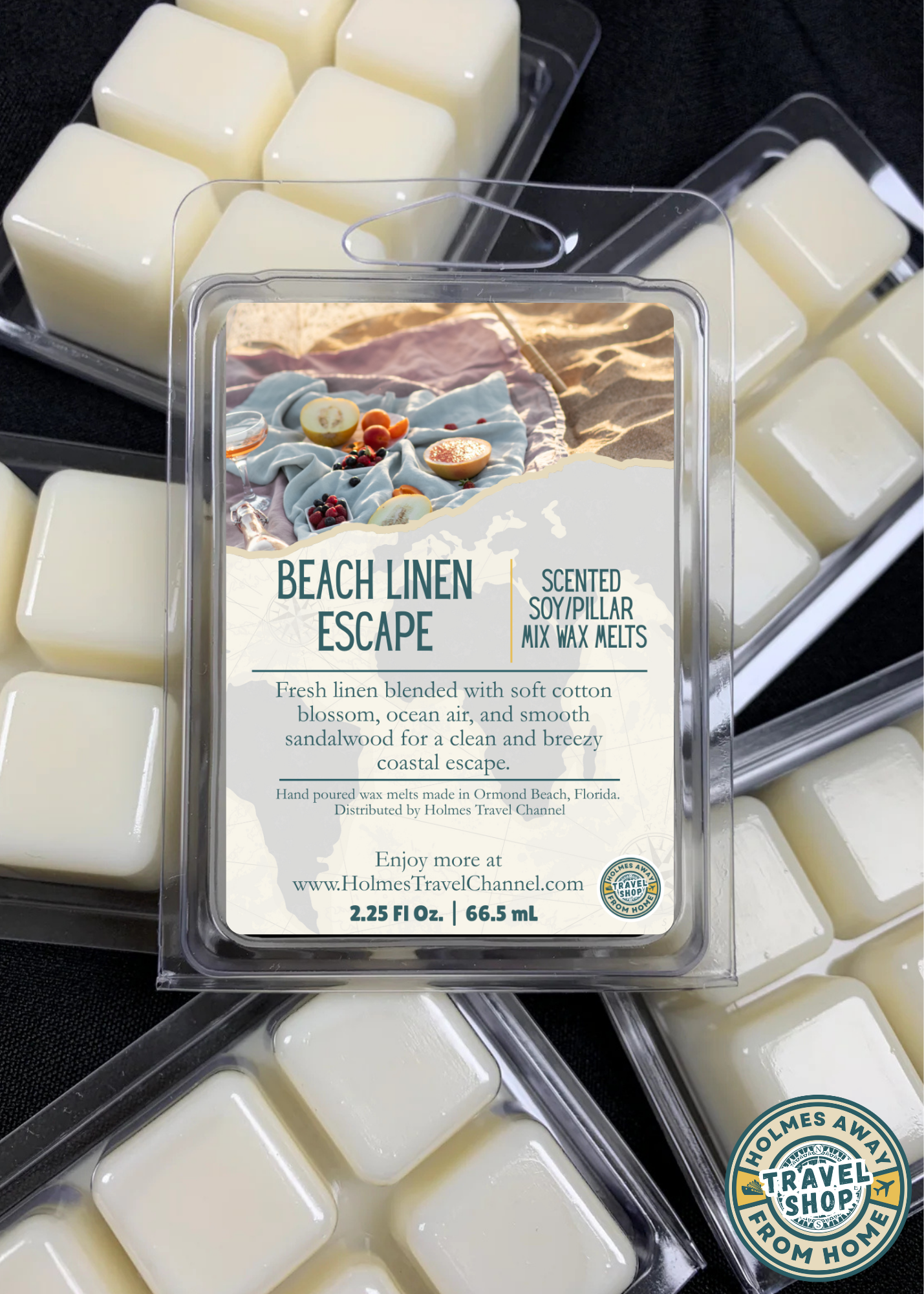 Beach Linen Escape Scented Wax Melts