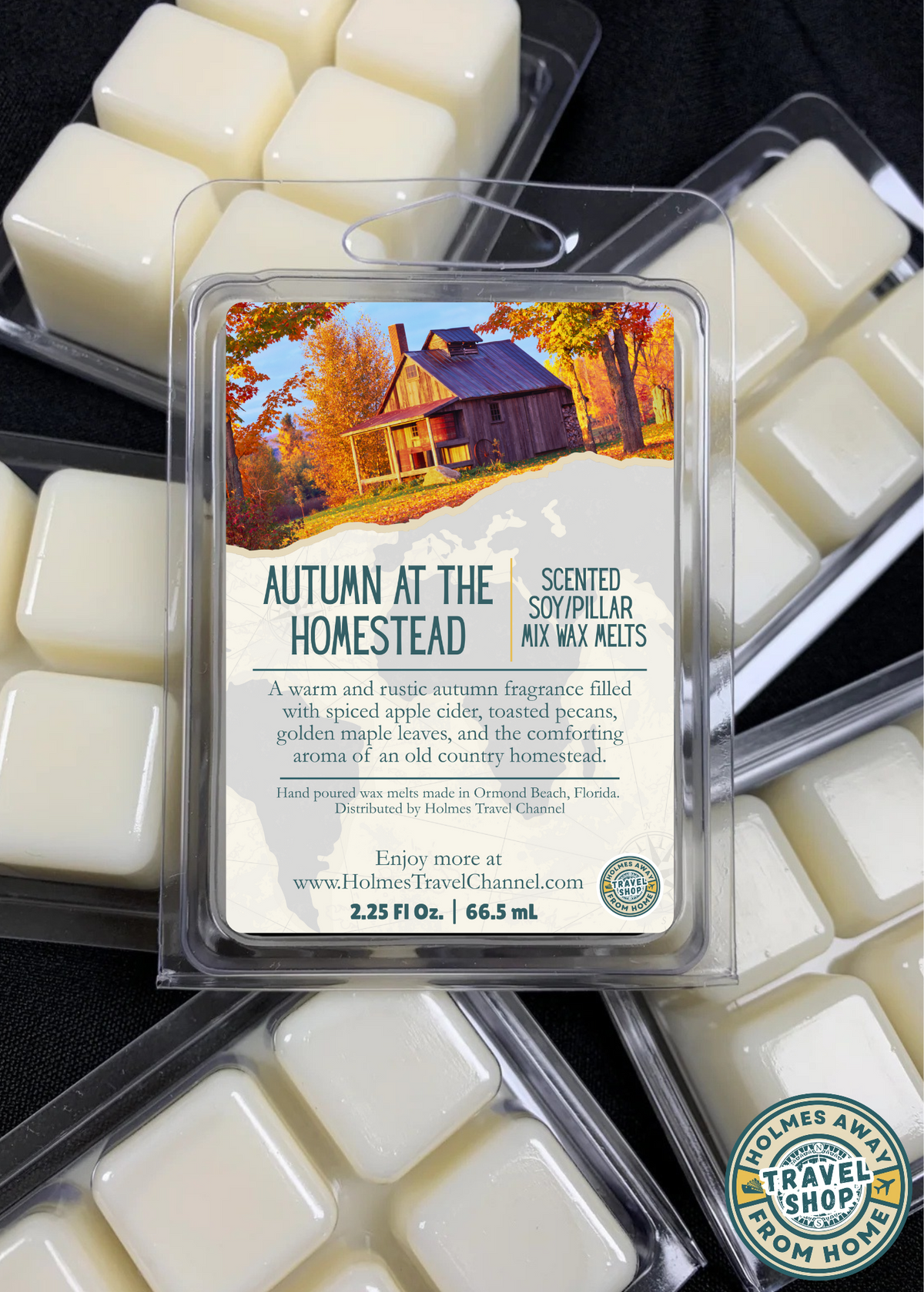 Autumn at the Homestead scented wax melts by Holmes Away From Home
