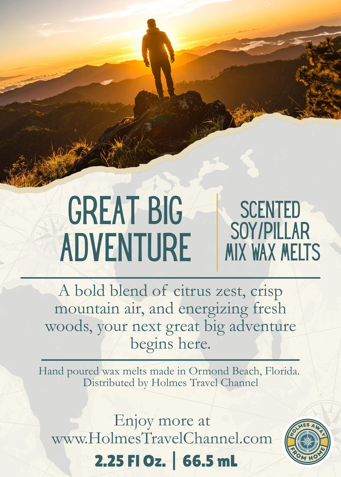 Great Big Adventure Scented Wax Melts