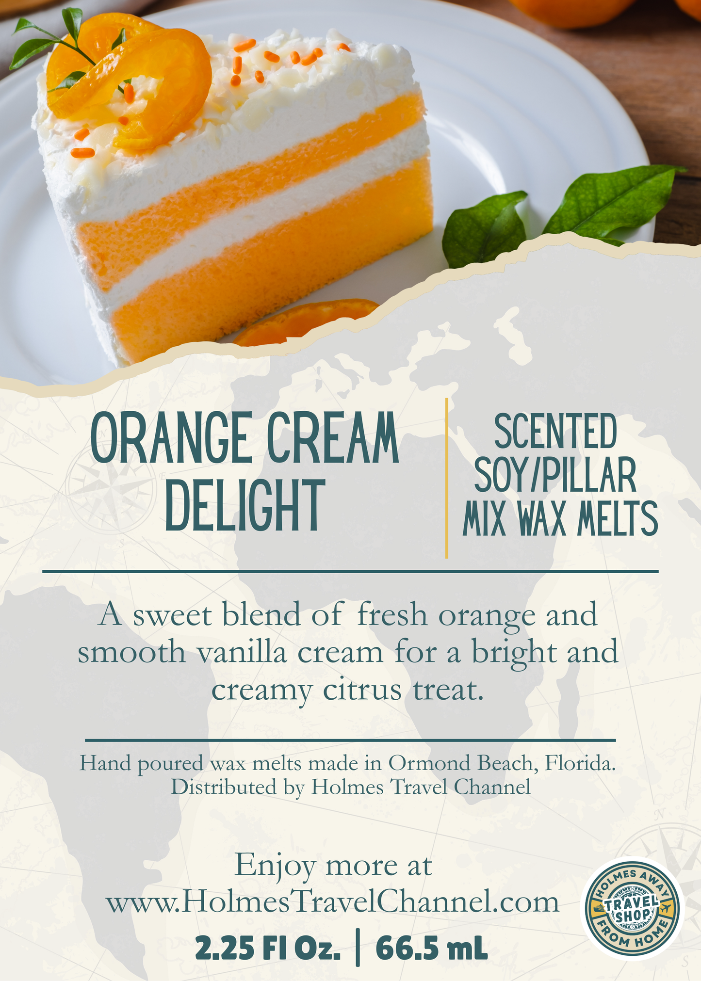 Orange Cream Delight Scented Wax Melts