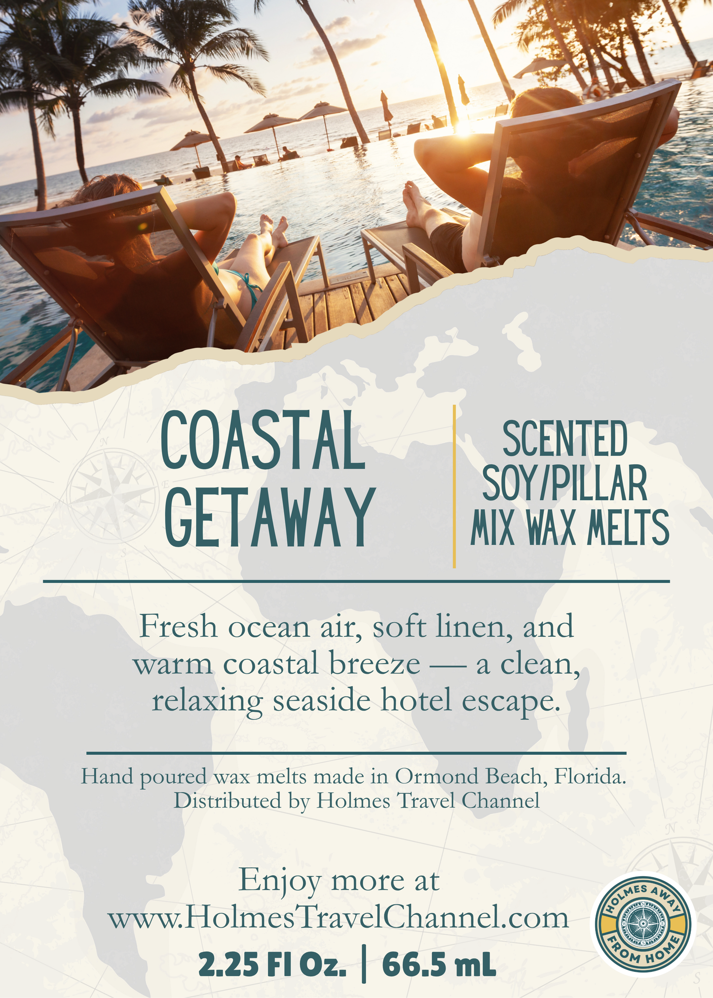Coastal Getaway Scented Wax Melts